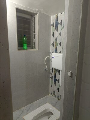 Bathroom in 1 BHK Apartment at Nine Sea Grapes, Nalasopara West – for Rent