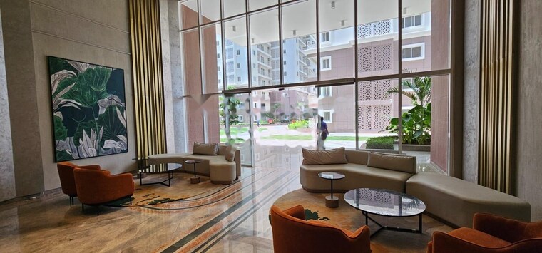 Living Room, prestige-beverly-hills 4 Bedroom 1902 Sq.Ft. Apartment In Kokapet Hyderabad 9605636