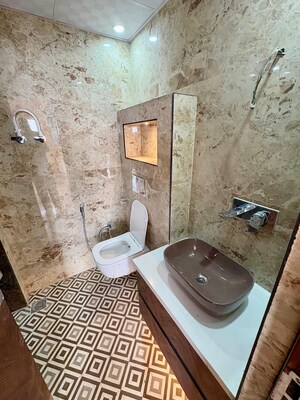 Bathroom in 2 BHK Apartment at BPTP Princess Park, Sector 86 – for Rent