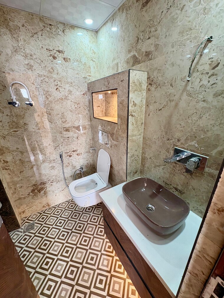 Bathroom, bptp-princess-park 2 Bedroom 1250 Sq.Ft. Apartment In Sector 86 Faridabad 9605764