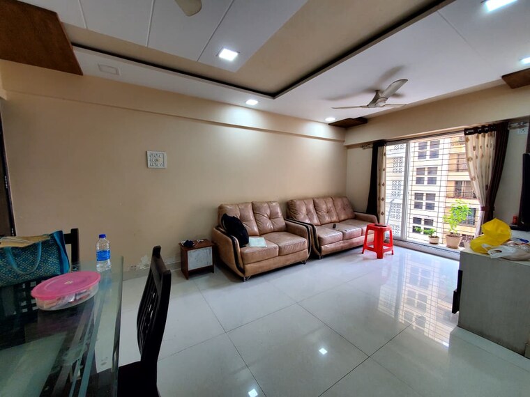 Living Room, horizon-height 2 Bedroom 600 Sq.Ft. Apartment In Kasarvadavali Thane 9605754