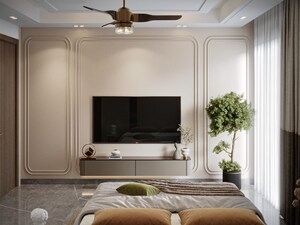 Living Room in 3 BHK Builder Floor at Parklands, Sector 85 – for Sale