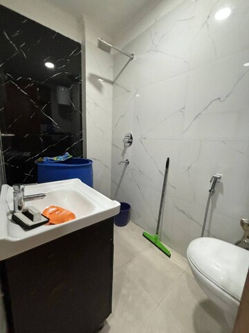 Bathroom in 3 BHK Builder Floor at Saket – for Rent