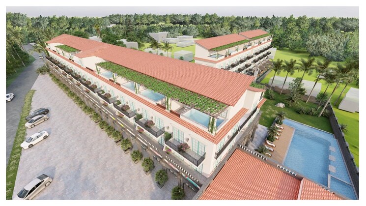 Master Plan, chopdem 1 Bedroom 850 Sq.Ft. Apartment In Chopdem Goa 9605850