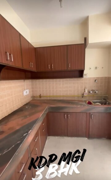 Kitchen in 3 BHK Apartment at MGI Gharaunda, Raj Nagar Extension – for Sale