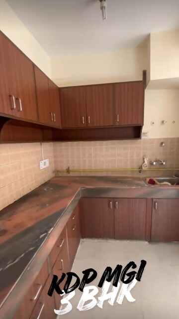 Kitchen in 3 BHK Apartment at MGI Gharaunda, Raj Nagar Extension – for Sale