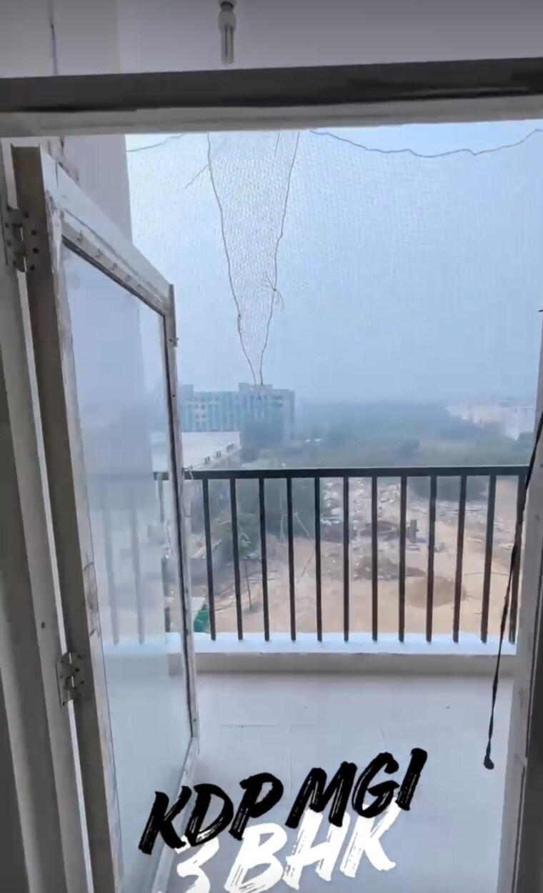 Balcony, mgi-gharaunda 3 Bedroom 1100 Sq.Ft. Apartment In Raj Nagar Extension Ghaziabad 9605972