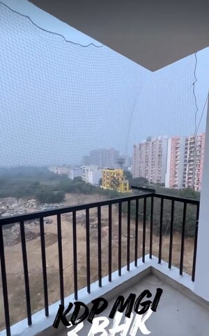 Balcony in 3 BHK Apartment at MGI Gharaunda, Raj Nagar Extension – for Sale