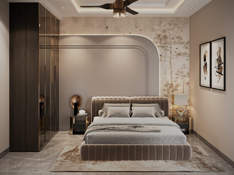 Bedroom, parklands 3 Bedroom 2250 Sq.Ft. Builder Floor In Sector 85 Faridabad 9605948