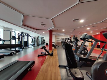 Gym in 3 BHK Apartment at Mantri Webcity, Hennur – for Rent