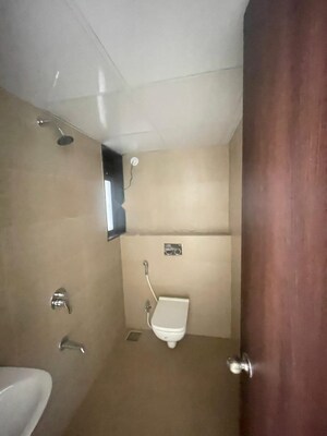 Bathroom in 2 BHK Apartment at Runwal Eirene, Balkum Pada – for Rent