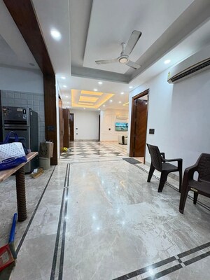 Living Room in 4 BHK Builder Floor at Saket – for Rent