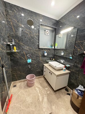 Bathroom in 4 BHK Builder Floor at Saket – for Rent