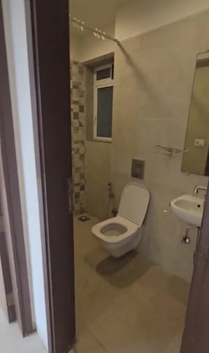 Bathroom in 2 BHK Apartment at Supreme 19, Lokhandwala – for Rent