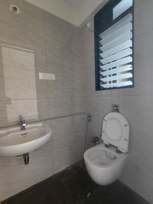Bathroom in 2 BHK Apartment at Chandak 34 Park Estate, Goregaon West – for Sale