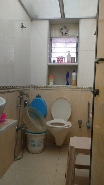 Bathroom in 1 BHK Apartment at Bandra West – for Rent