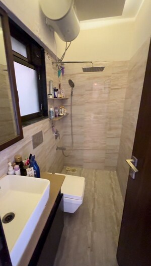 Bathroom in 2 BHK Apartment at Prestige Misty Waters, Hebbal – for Rent