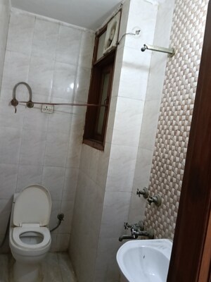 Bathroom in 2 BHK Builder Floor at Neb Sarai – for Rent