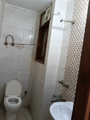 Bathroom in 2 BHK Builder Floor at Neb Sarai – for Rent