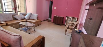 Living Room in 2 BHK Apartment at Silicon Park, Malad West – for Rent