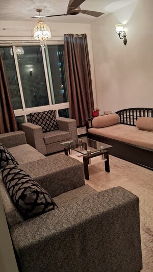 Living Room in 1.5 BHK Apartment at Hiranandani Estate Crown, Ghodbunder Road – for Sale