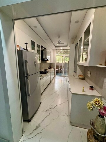 Kitchen in 2 BHK Builder Floor at Saket – for Rent