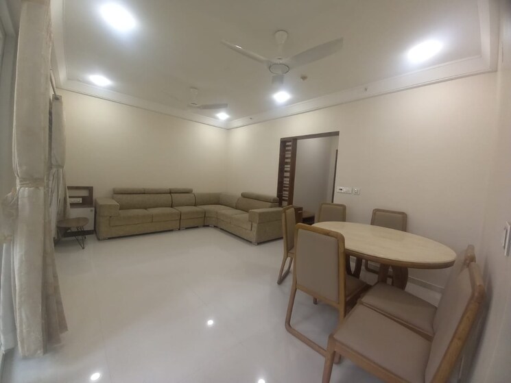Living Room, ganga-legend 2 Bedroom 930 Sq.Ft. Apartment In Bavdhan Pune 9606508