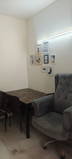 Living Room in 2 BHK Builder Floor at Ansal Sushant Floors, Sushant Lok ii – for Rent