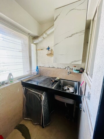 Kitchen in 3 BHK Apartment at BU Bhandari East Street, Kharadi – for Rent