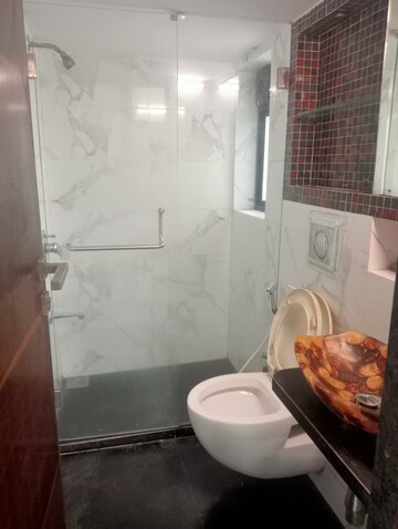 Bathroom in 2 BHK Apartment at Tilak Nagar Building, Tilak Nagar – for Rent