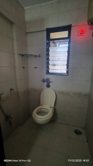 Bathroom in 2 BHK Apartment at Lemont Apartment, Malad East – for Rent