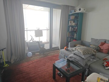 Living Room in 4 BHK Apartment at Lodha World Crest, Worli – for Rent