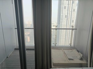 Building Lobby in 4 BHK Apartment at Lodha World Crest, Worli – for Rent