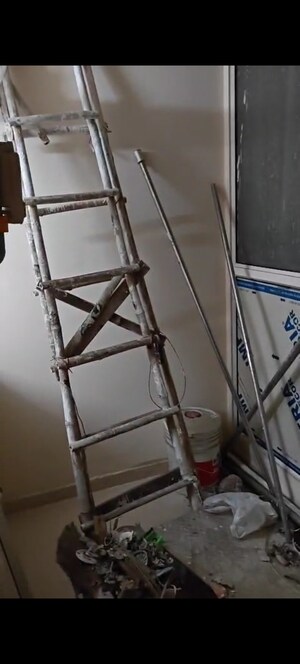 Staircase in 3 BHK Apartment at KW Srishti, Raj Nagar Extension – for Sale