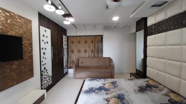 Bedroom, neelkanth-palms 4 Bedroom 1450 Sq.Ft. Apartment In Kapur Bawdi Thane 9606709
