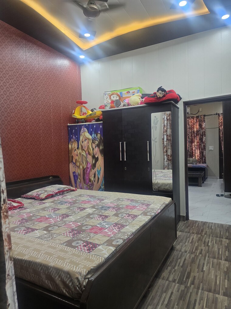 Bedroom, dhakoli 2 Bedroom 900 Sq.Ft. Apartment In Dhakoli Zirakpur 9606895