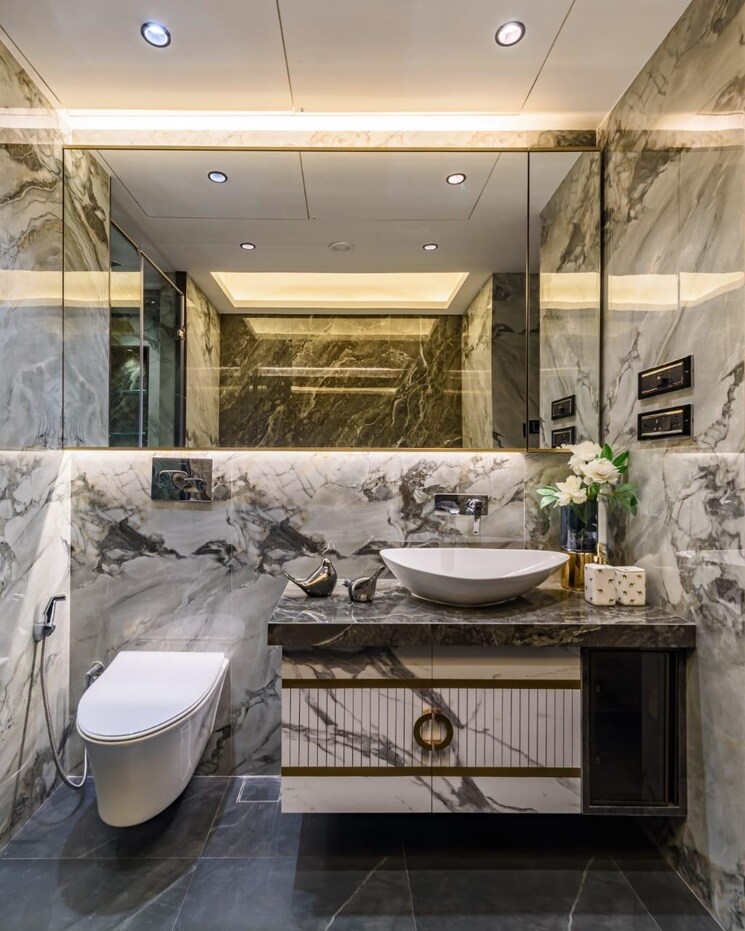 Attached Bathroom, lodha-the-world-towers-world-one-tier-2 6+ Bedroom 4509 Sq.Ft. Apartment In Worli Mumbai 9606912