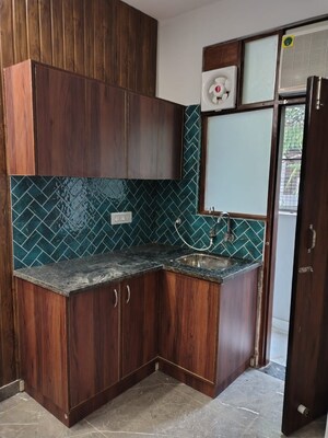 Kitchen in 1 RK Penthouse at Unitech South City 1, South City 1 – for Rent