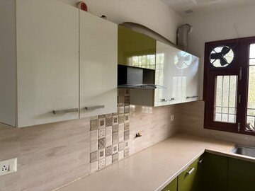 Kitchen in 3 BHK Builder Floor at Sushant Lok 2, Sector 57 – for Rent