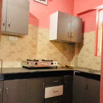 Kitchen in 1 RK Villa at Sector 21 – for Rent
