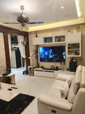 Living Room in 2 BHK Apartment at My Home Avatar, Gachibowli – for Rent