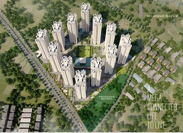 Master Plan in 3 BHK Apartment at My Home Sayuk, Tellapur – for Sale