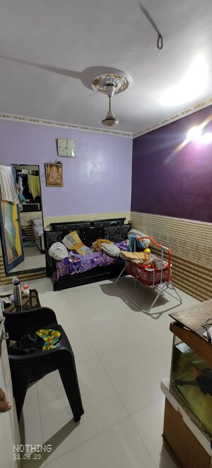 Living Room in 1 BHK Apartment at Kharigaon – for Sale