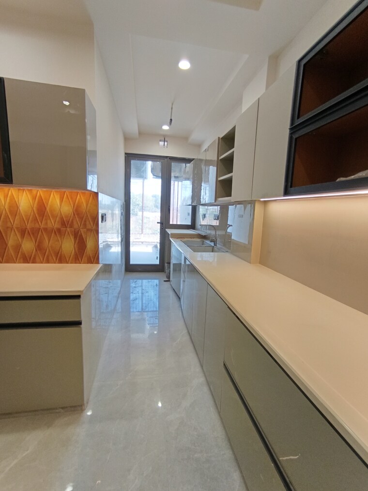 Kitchen, puri-aman-vilas 4 Bedroom 350 Sq.Yd. Builder Floor In Sector 89 Faridabad 9607057