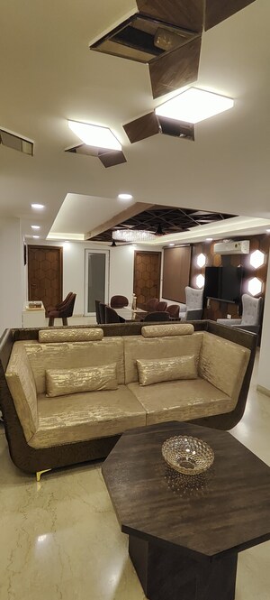 Living Room in 3 BHK Builder Floor at Ansal API Versalia, Sector 67a – for Sale