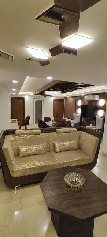 Living Room in 3 BHK Builder Floor at Ansal API Versalia, Sector 67a – for Sale