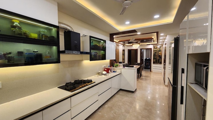 Kitchen, tulip-monsella 3 Bedroom 2874 Sq.Ft. Apartment In Sector 53 Gurgaon 9607371