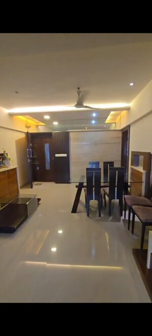 Living Room in 3 BHK Apartment at Saibaba Tower, Andheri West – for Rent