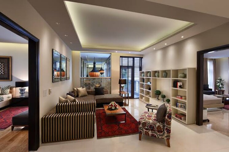 Living Room, dlf-new-town-heights-town-houses 4 Bedroom 3220 Sq.Ft. Villa In Sector 86 Gurgaon 9607585