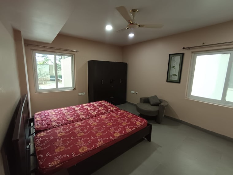 Bedroom, green-grace 3 Bedroom 2570 Sq.Ft. Apartment In Gachibowli Hyderabad 9607574